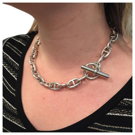 collier hermes femme chaine d'ancre|chaine d'ancre hermes.